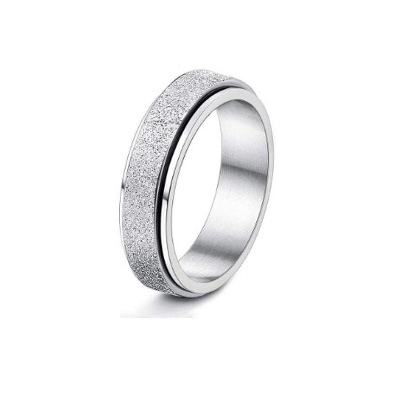 Stainless Steel Rotatable Spinner Ring Moon Stars Relieve Anxiety Rings | Feel anxiety free with these Rings
